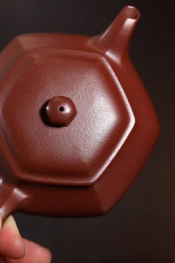 Hexagonal Minglu Zisha Teapot | 六方明炉 | 130ml