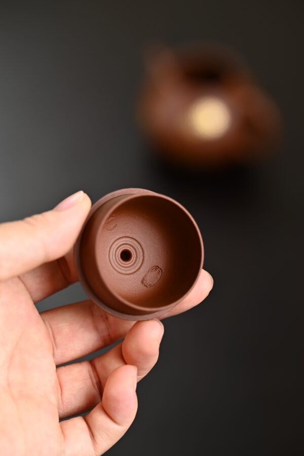 茄瓜丨洒金丨文革老紫泥丨150ml丨7孔出水丨陈华军