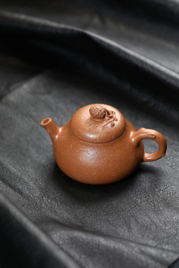小花器丨松果丨桂花砂丨130ml丨内推孔丨王翔