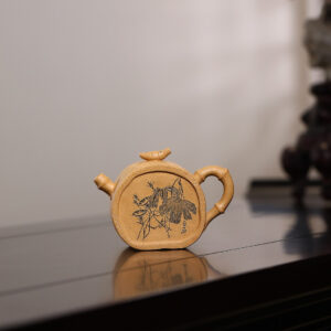 Zhu Gu | Carved | Duan Clay | 竹鼓 | 150ml