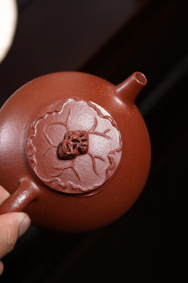 wsxc1771354527922_3 Flower Ware | Lotus Leaf Shipiao | Hong Jiangpo Clay | 荷叶石瓢 | 120ml