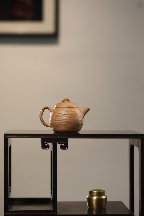 Handmade丨Ripple Teapot丨Duan Ni Clay丨涟漪壶丨125ml