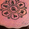 wsxc1778836248697_2 雜件|乾泡台|六字真言|紫泥|手工錘紋銅片|20cm.4cm