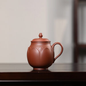 禮品蓋杯丨蓮生丨紫泥丨310ml丨王仲英