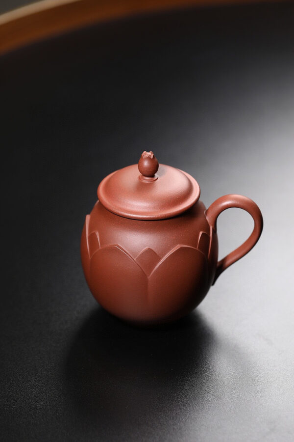 禮品蓋杯丨蓮生丨紫泥丨310ml丨王仲英