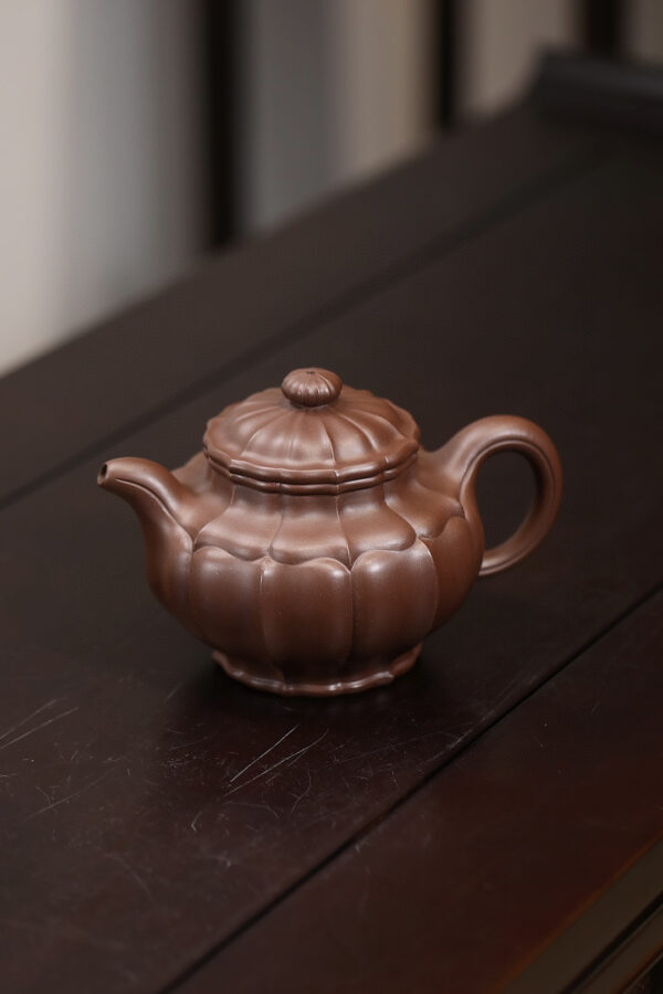 禮品｜精品小高貨丨筋紋掇隻｜紫泥｜400ml｜內推孔｜周靜