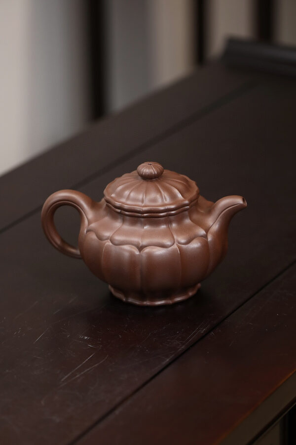 禮品｜精品小高貨丨筋紋掇隻｜紫泥｜400ml｜內推孔｜周靜