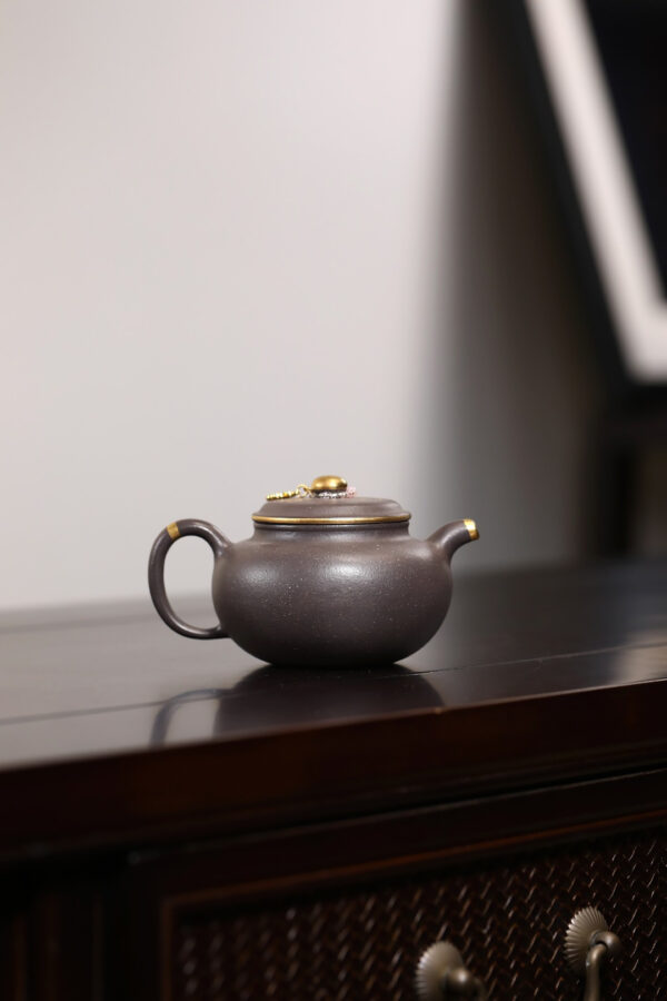 傳統款｜刻繪｜仿古｜青灰泥｜195ml｜內推孔｜描金刻繪｜許路路