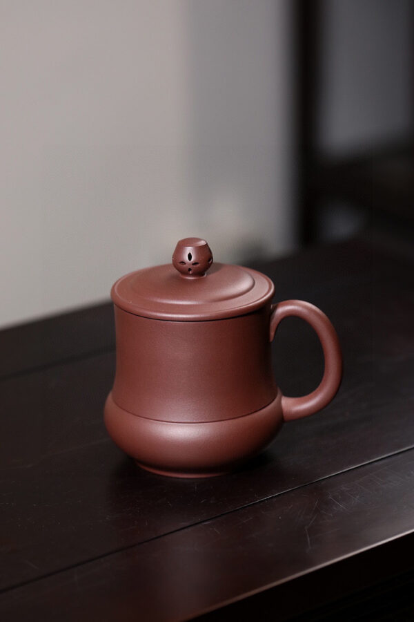 禮品蓋杯｜玉潤杯｜紫泥｜420ml｜王仲英