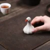O1CN0106DBJX1EMquhPprzc_!!1950110338 Yixing Zisha Tea Pet Ornament | Garlic Duck | Mini Tea Play | Tea Ceremony Accessory | 蒜了鴨
