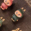 Zisha Labubu Tea Pet｜Handmade Creative Ornament｜Ceramic Decoration｜拉布佈紫砂茶寵