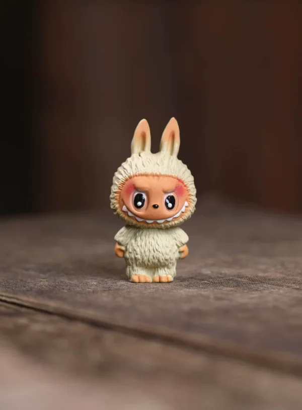 Zisha Labubu Tea Pet｜Handmade Creative Ornament｜Ceramic Decoration｜拉布佈紫砂茶寵