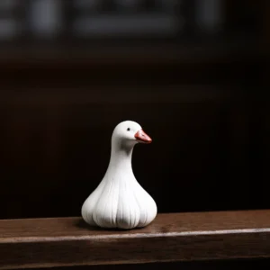 O1CN01DqMAdc1EMquicq9iZ_!!1950110338 Yixing Zisha Tea Pet Ornament | Garlic Duck | Mini Tea Play | Tea Ceremony Accessory | 蒜了鴨