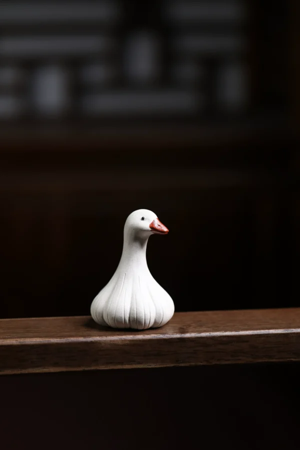 O1CN01DqMAdc1EMquicq9iZ_!!1950110338 Yixing Zisha Tea Pet Ornament | Garlic Duck | Mini Tea Play | Tea Ceremony Accessory | 蒜了鴨