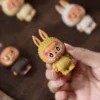 Zisha Labubu Tea Pet｜Handmade Creative Ornament｜Ceramic Decoration｜拉布佈紫砂茶寵
