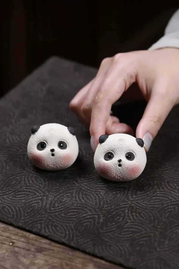 O1CN01Xezz5a1WWA4LkHO72_!!746982795 Yixing Zisha Tea Pet|Panda Incense Holder|Exquisite Incense Holder| Ceramic Decoration|熊猫香插