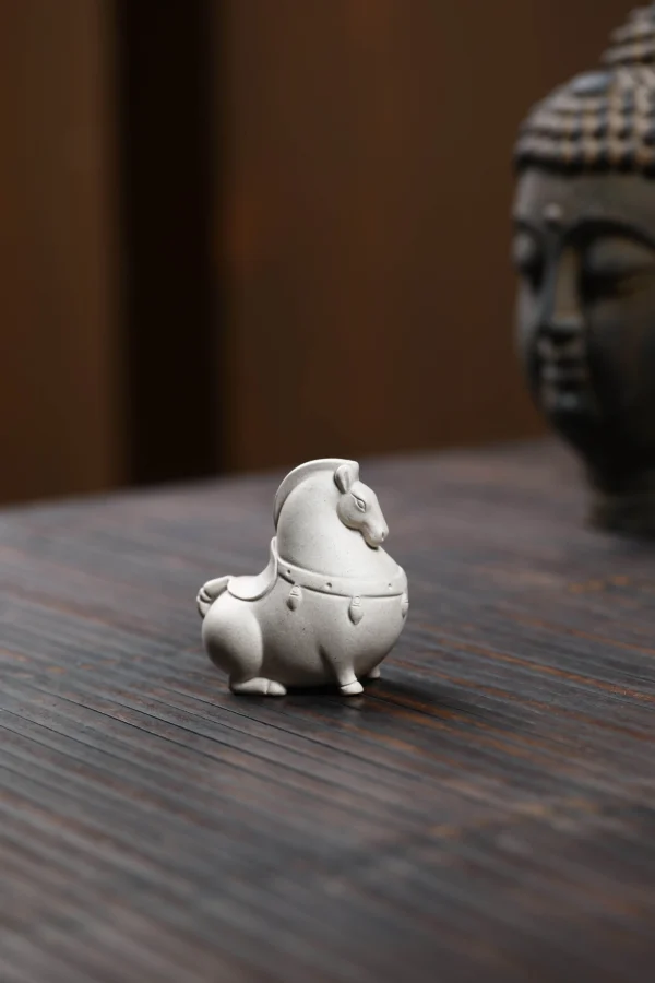 O1CN01h3dskp1EMqydGzhYo_!!1950110338 Zisha Tang Horse Tea Pet|Handmade Cute Animal|Ceramic Ornament|唐馬紫砂茶寵