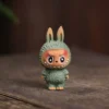 Zisha Labubu Tea Pet｜Handmade Creative Ornament｜Ceramic Decoration｜拉布佈紫砂茶寵