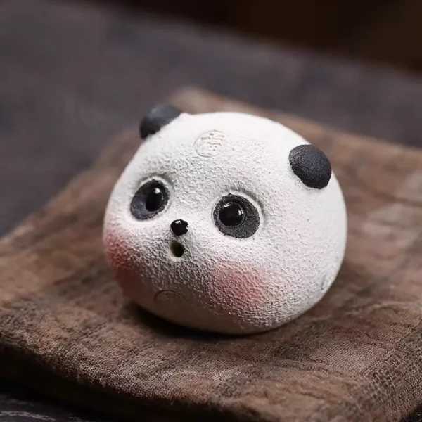 O1CN01y2Kbqr1WWA4RzDWh7_!!746982795 Yixing Zisha Tea Pet|Panda Incense Holder|Exquisite Incense Holder| Ceramic Decoration|熊猫香插