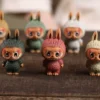 Zisha Labubu Tea Pet｜Handmade Creative Ornament｜Ceramic Decoration｜拉布佈紫砂茶寵