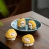 Yixing Zisha Tea Pet｜ Durian Hedgehog｜Premium Cultivable Cute Creative Ceramic Ornament｜榴莲刺猬
