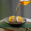 Yixing Zisha Tea Pet｜ Durian Hedgehog｜Premium Cultivable Cute Creative Ceramic Ornament｜榴莲刺猬