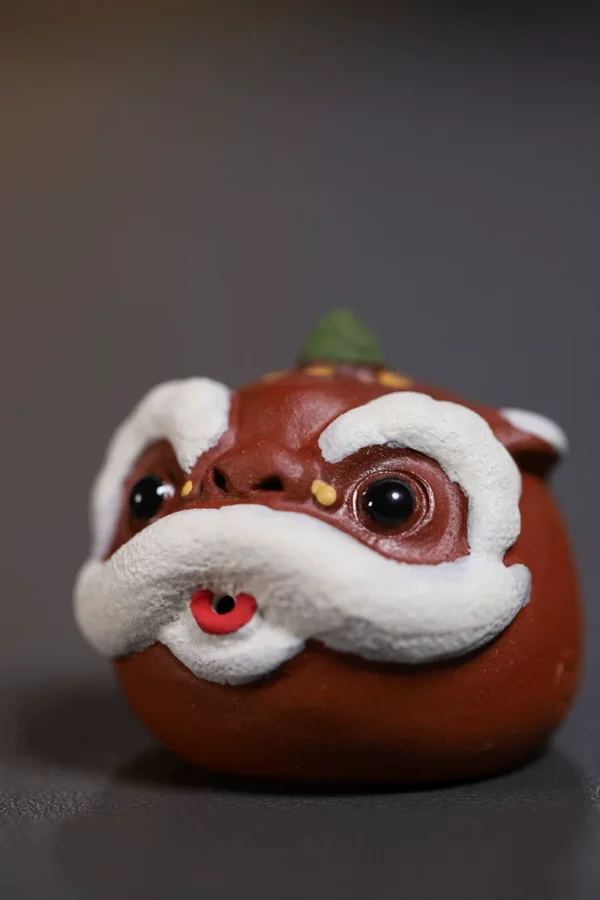 O1CN01lm6PelZUWRE1bRxv_!!3012228851 Yixing Zisha Cultivable Tea Pet|Lion Dance Ornament|Chinese Style Tea Table|醒狮摆件