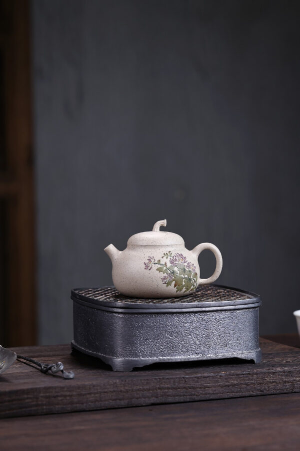 wsxc1791719021016_0 Original Ladies Collection | Eggplant (Qie Gua) | September Chrysanthemum | White Jade Duan Clay | 100ml | 周芸