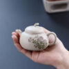 wsxc1791719021016_5 Original Ladies Collection | Eggplant (Qie Gua) | September Chrysanthemum | White Jade Duan Clay | 100ml | 周芸