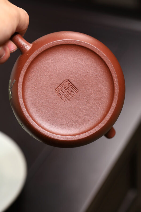 wsxc1791724617357_5 Slip Painting | Auspicious Charm (Hydrangea) | Purple Clay | 190ml | 泥绘绣球花
