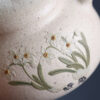 Original Yixing Zisha Teapot | Eggplant Shape | December Narcissus | White Jade Duan Ni | 100ml | 茄瓜