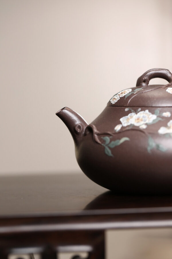 wsxc1791834331268_3 Yixing Zisha Teapot | Spring Breeze Touching Face | Dashuitan Tianqing Clay | 170ml | 春拂面