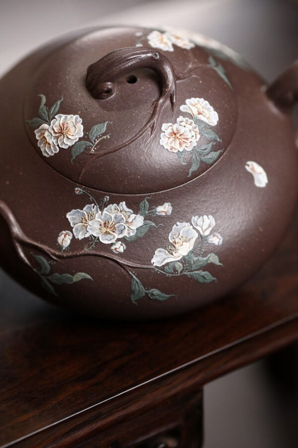 wsxc1791834331268_4 Yixing Zisha Teapot | Spring Breeze Touching Face | Dashuitan Tianqing Clay | 170ml | 春拂面