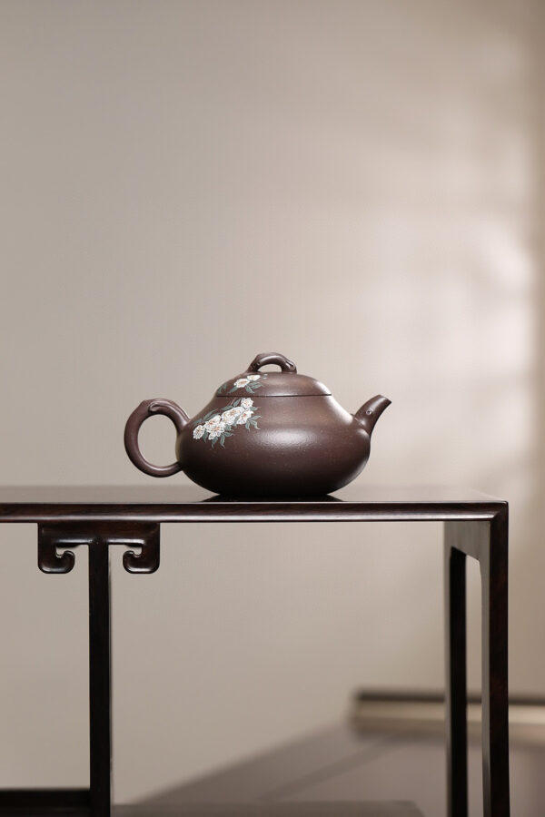 wsxc1791834331276_1 Yixing Zisha Teapot | Spring Breeze Touching Face | Dashuitan Tianqing Clay | 170ml | 春拂面