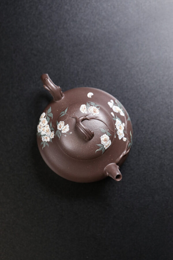 wsxc1791834331567_8 Yixing Zisha Teapot | Spring Breeze Touching Face | Dashuitan Tianqing Clay | 170ml | 春拂面