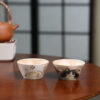 wsxc1791835102712_6 Yixing Zisha Master Cup | Slip-Painted Cats Playing in Spring Stream | Wood-Fired | 90ml | 猫嬉春涧